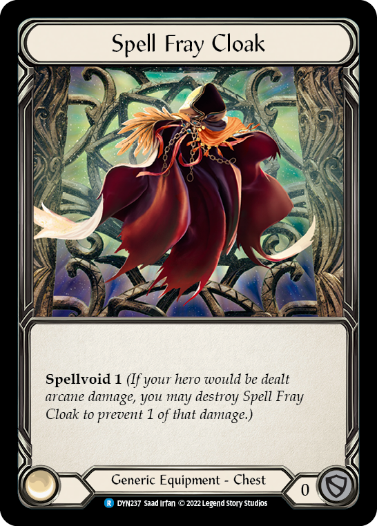 Spell Fray Cloak [DYN237] (Dynasty)  Rainbow Foil | Pegasus Games WI