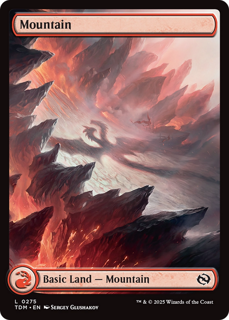Mountain (0275) [Tarkir: Dragonstorm] | Pegasus Games WI