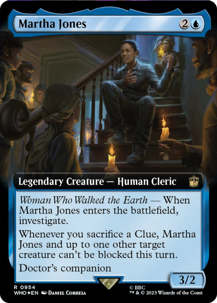 Martha Jones (Extended Art) (Surge Foil) [Doctor Who] | Pegasus Games WI