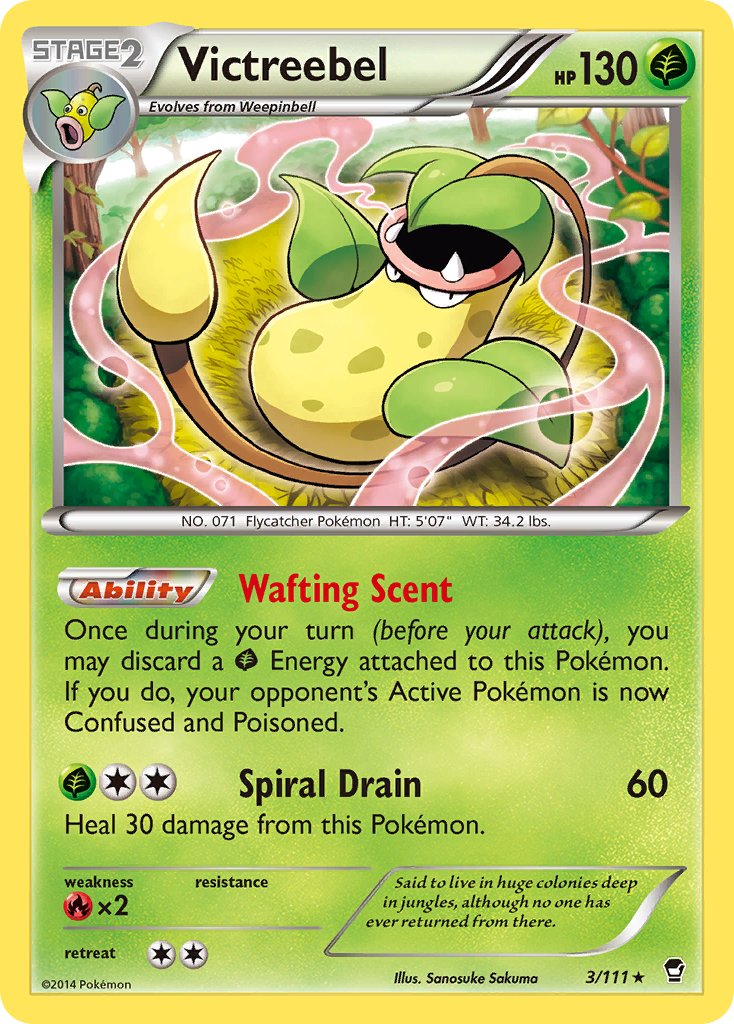 Victreebel (3/111) (Theme Deck Exclusive) [XY: Furious Fists] | Pegasus Games WI