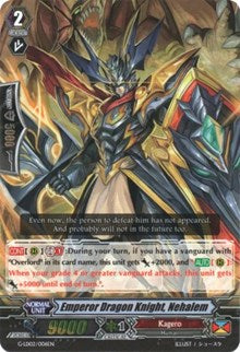 Emperor Dragon Knight, Nehalem (RRR) (G-LD02/006EN) [G-Legend Deck Vol.2: The Overlord Blaze] | Pegasus Games WI