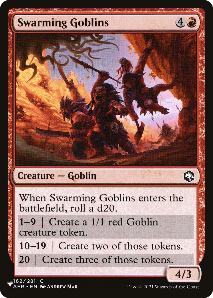 Swarming Goblins [The List] | Pegasus Games WI