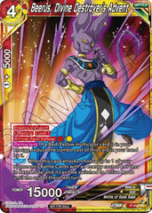 Beerus, Divine Destroyer's Advent (Zenkai Series Tournament Pack Vol.2) (P-452) [Tournament Promotion Cards] | Pegasus Games WI