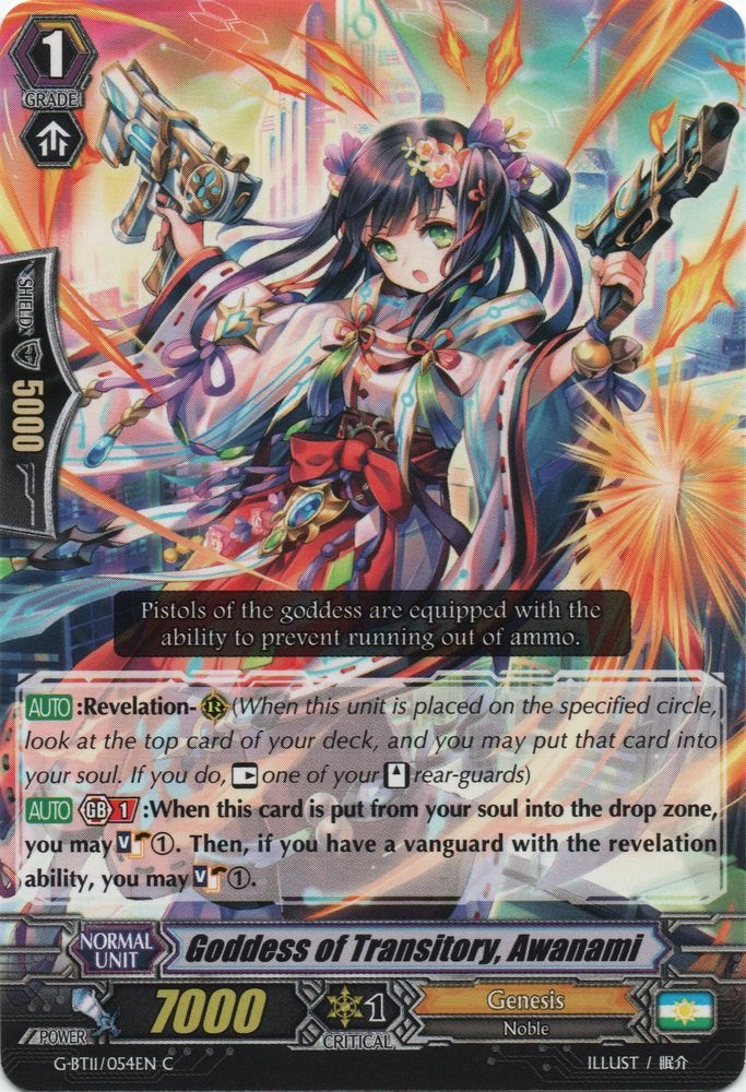 Goddess of Transitory, Awanami (G-BT11/054EN) [Demonic Advent] | Pegasus Games WI