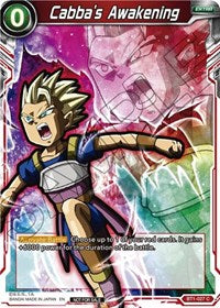 Cabba's Awakening (Event Pack 05) (BT1-027) [Promotion Cards] | Pegasus Games WI