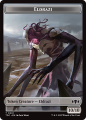 Eldrazi // Citizen Double-Sided Token [Tarkir: Dragonstorm Commander Tokens] | Pegasus Games WI