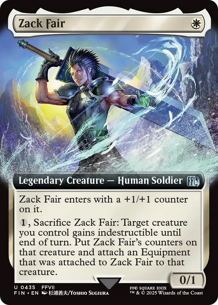 Zack Fair (Extended Art) [FINAL FANTASY] | Pegasus Games WI