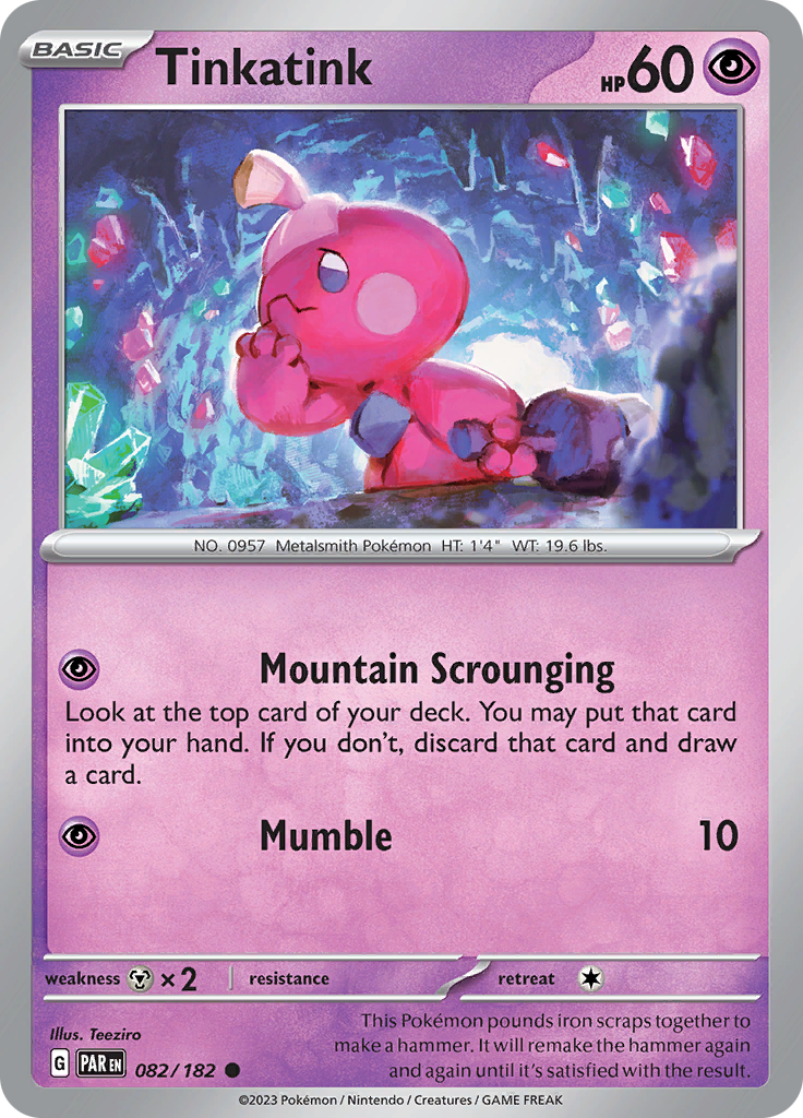 Tinkatink (082/182) [Scarlet & Violet: Paradox Rift] | Pegasus Games WI