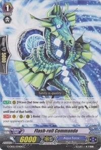 Flash-roll Commando (G-CB02/034EN) [Commander of the Incessant Waves] | Pegasus Games WI