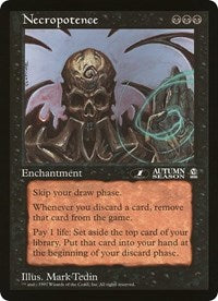 Necropotence (Oversized) [Oversize Cards] | Pegasus Games WI