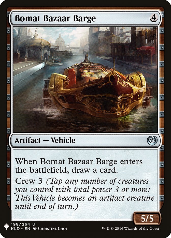 Bomat Bazaar Barge [Mystery Booster] | Pegasus Games WI