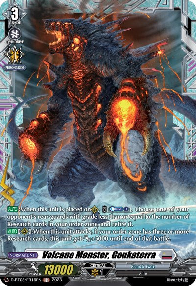 Volcano Monster, Goukaterra (D-BT08/FR16EN) [Minerva Rising] | Pegasus Games WI