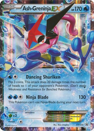 Ash-Greninja EX (XY133) (Jumbo Card) [XY: Black Star Promos] | Pegasus Games WI