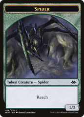Shapeshifter // Spider Double-Sided Token [Modern Horizons Tokens] | Pegasus Games WI