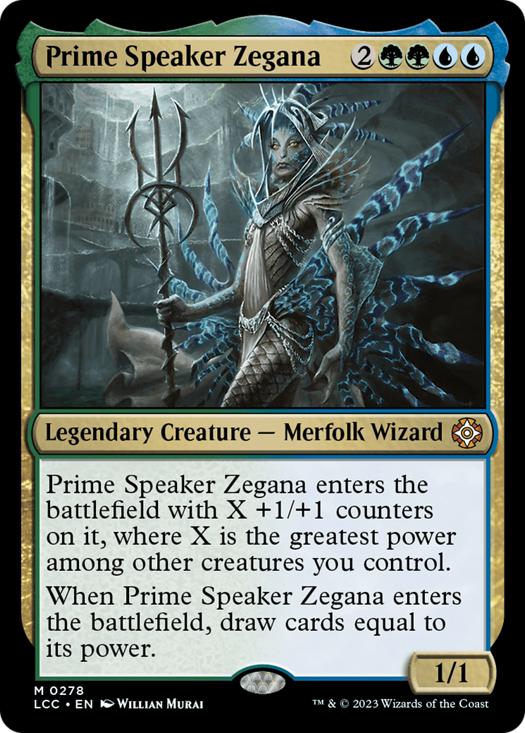 Prime Speaker Zegana [The Lost Caverns of Ixalan Commander] | Pegasus Games WI