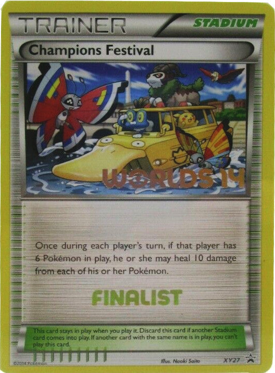 Champions Festival (XY27) (2014 Finalist) [XY: Black Star Promos] | Pegasus Games WI