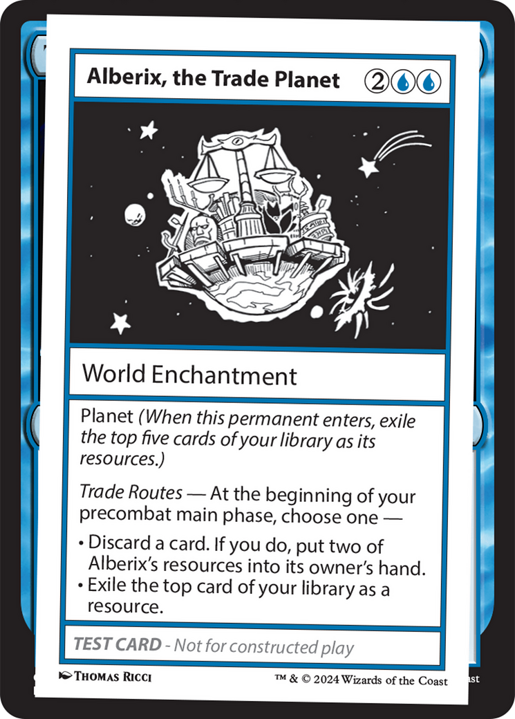 Alberix, the Trade Planet [Mystery Booster 2 Playtest Cards] | Pegasus Games WI