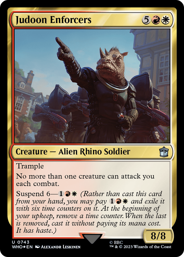 Judoon Enforcers (Surge Foil) [Doctor Who] | Pegasus Games WI