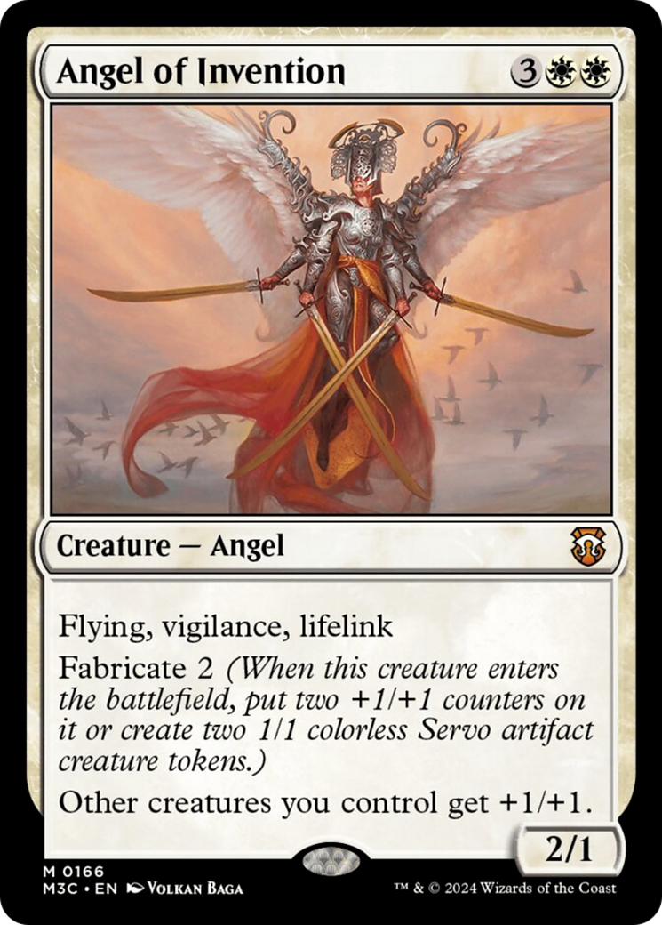 Angel of Invention (Ripple Foil) [Modern Horizons 3 Commander] | Pegasus Games WI