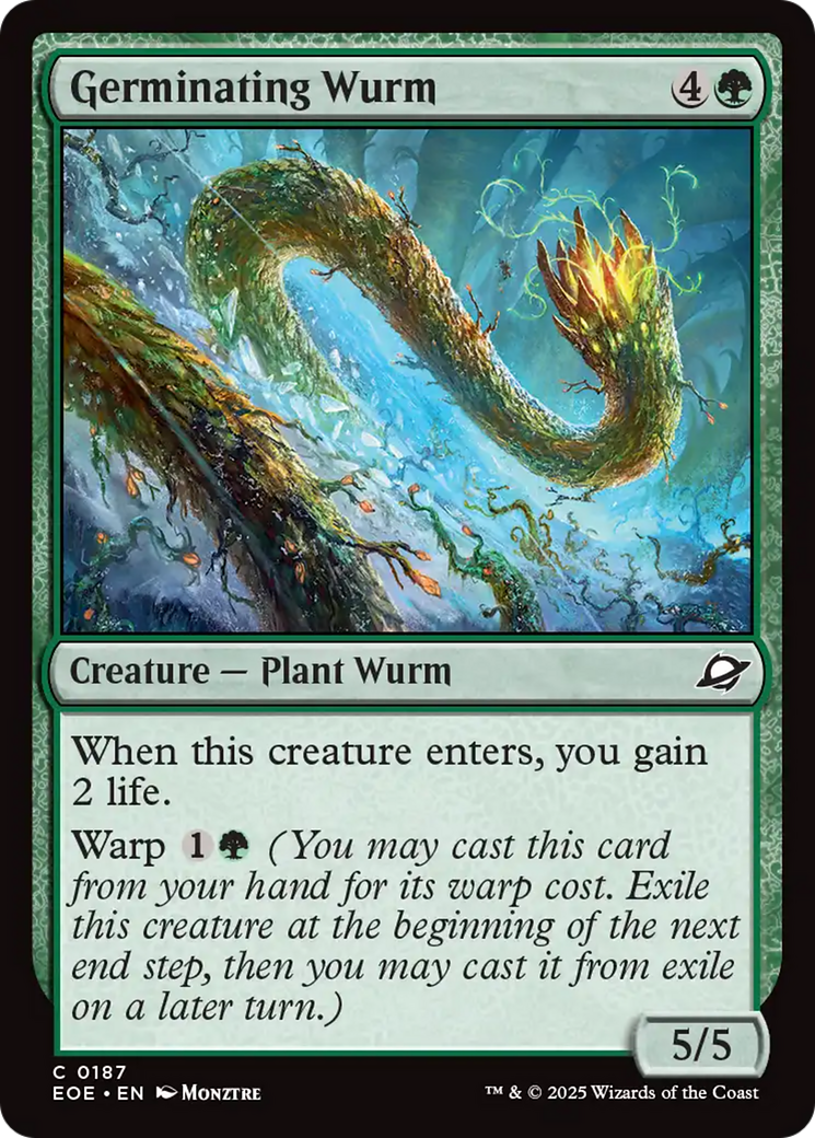Germinating Wurm [Edge of Eternities] | Pegasus Games WI