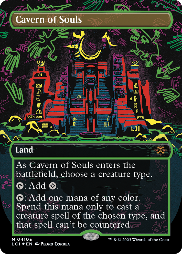 Cavern of Souls (0410a) (Borderless) [The Lost Caverns of Ixalan] | Pegasus Games WI