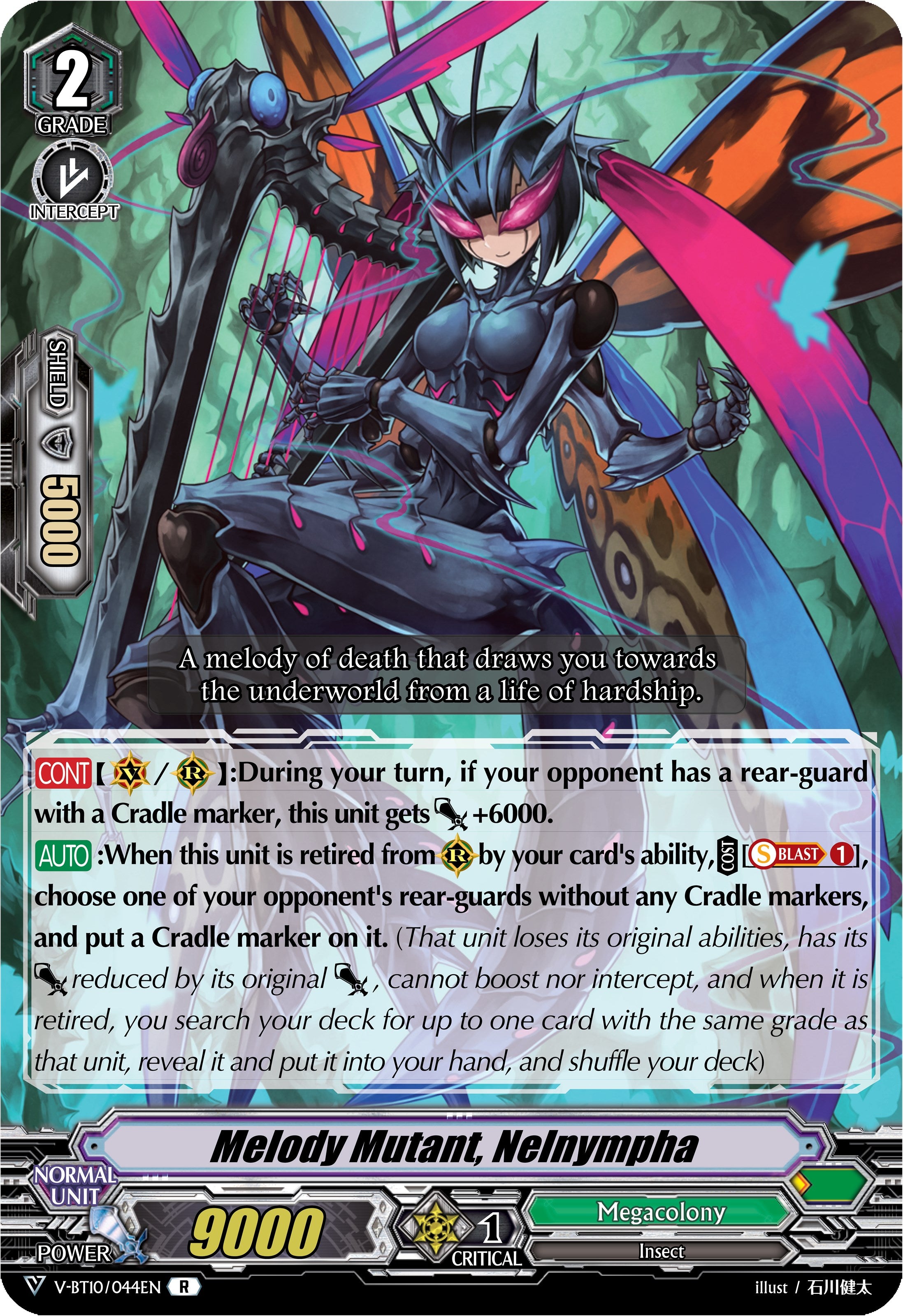 Melody Mutant, Nelnympha (V-BT10/044EN) [Phantom Dragon Aeon] | Pegasus Games WI