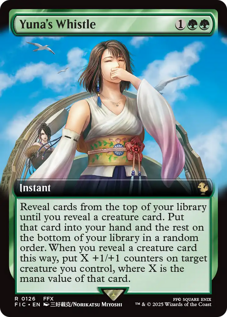Yuna's Whistle (Extended Art) [FINAL FANTASY Commander] | Pegasus Games WI