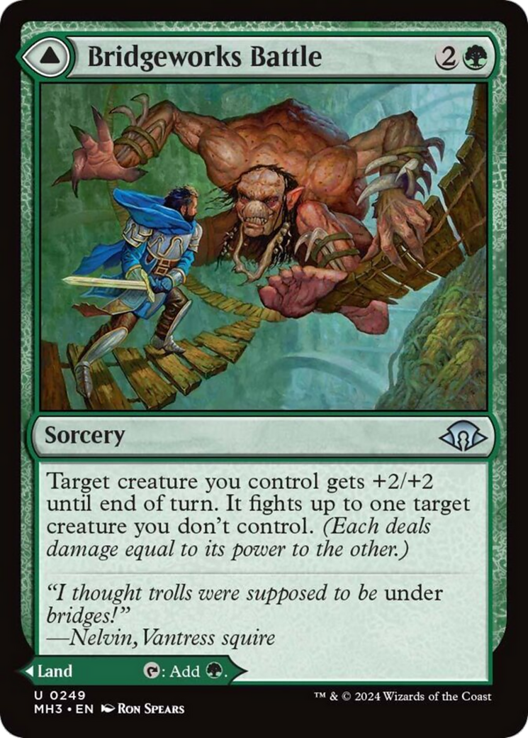 Bridgeworks Battle // Tanglespan Bridgeworks [Modern Horizons 3] | Pegasus Games WI
