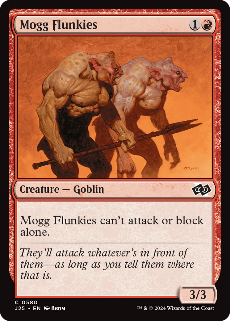 Mogg Flunkies [Foundations Jumpstart] | Pegasus Games WI