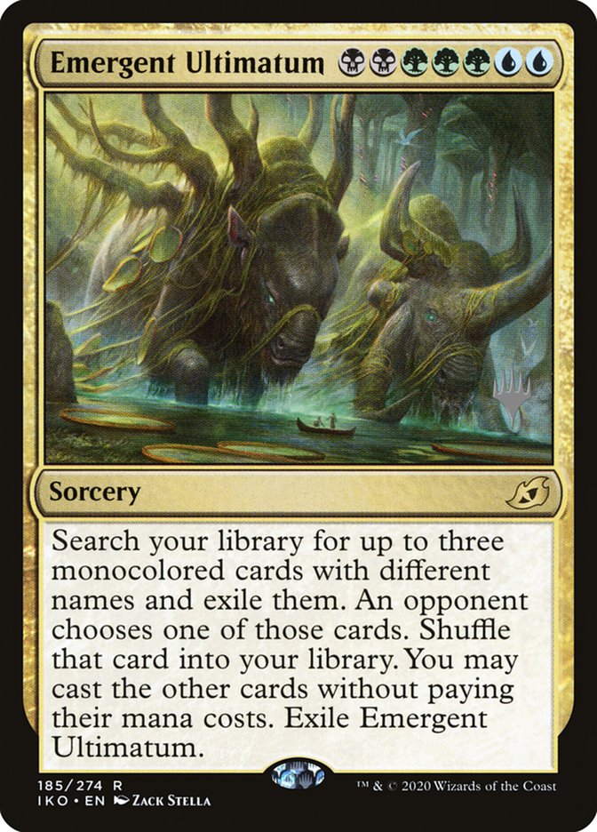 Emergent Ultimatum (Promo Pack) [Ikoria: Lair of Behemoths Promos] | Pegasus Games WI