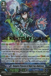 Vampire Princess of Night Fog, Nightrose (Hot Stamped) (G-TD08/004EN) [Vampire Princess of the Nether Hour] | Pegasus Games WI
