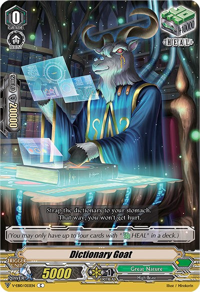 Dictionary Goat (V-EB10/055EN) [The Mysterious Fortune] | Pegasus Games WI