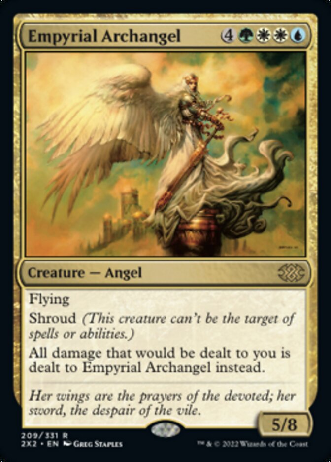 Empyrial Archangel [Double Masters 2022] | Pegasus Games WI