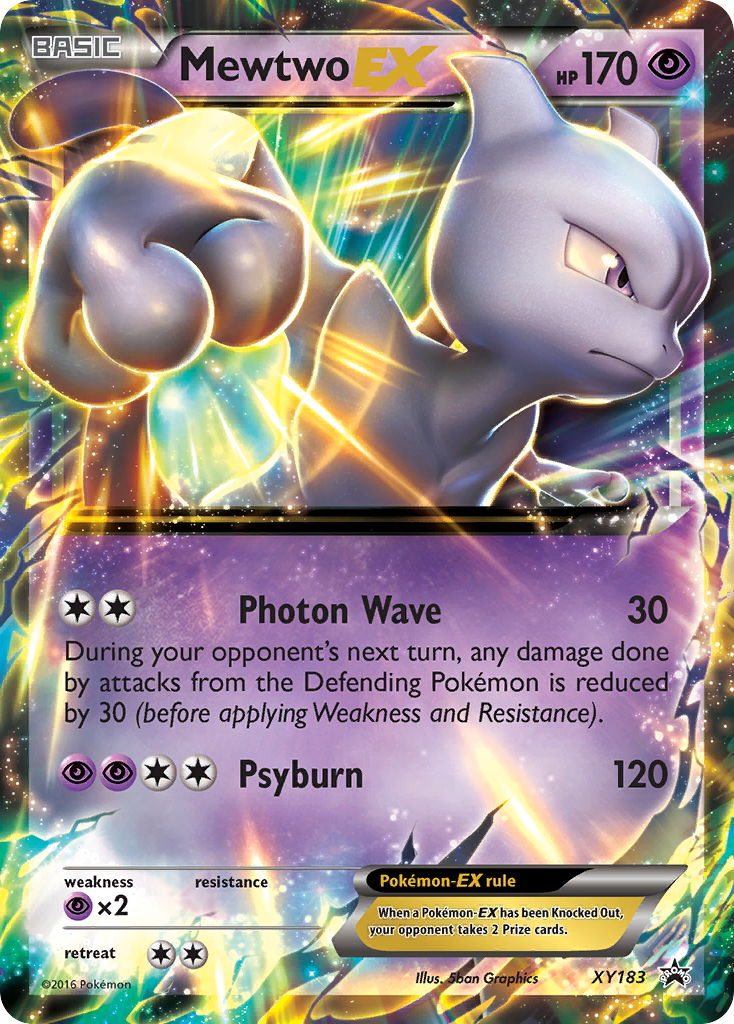 Mewtwo EX (XY183) [XY: Black Star Promos] | Pegasus Games WI