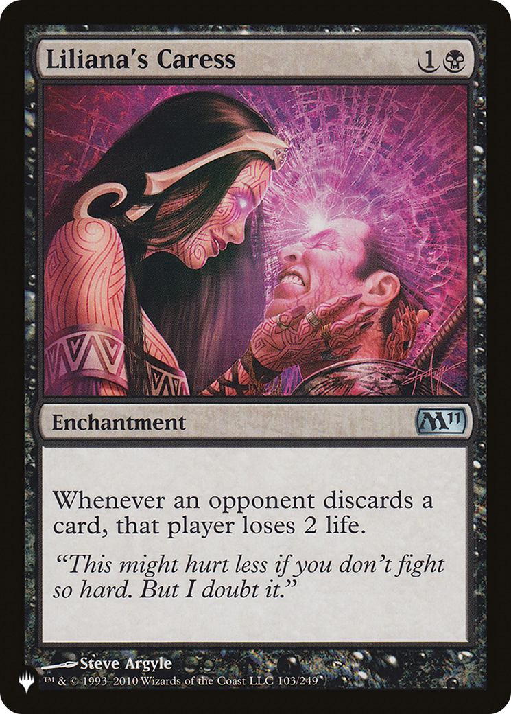 Liliana's Caress [The List] | Pegasus Games WI