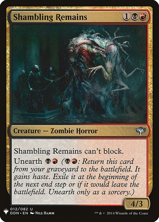 Shambling Remains [Mystery Booster] | Pegasus Games WI