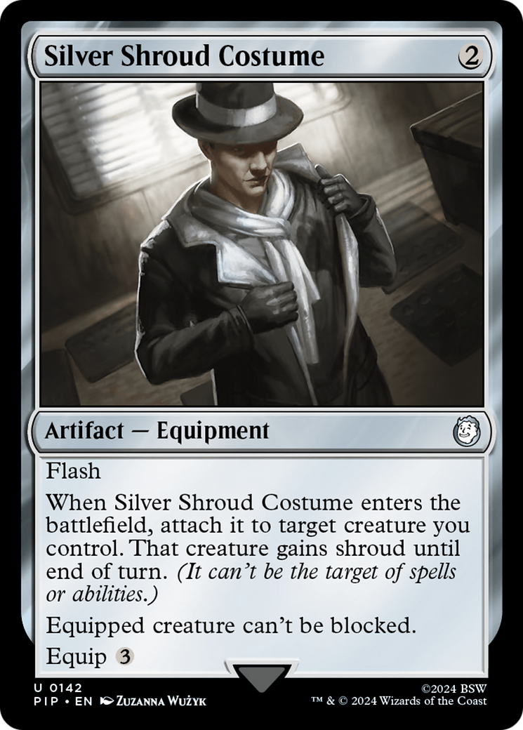 Silver Shroud Costume [Fallout] | Pegasus Games WI