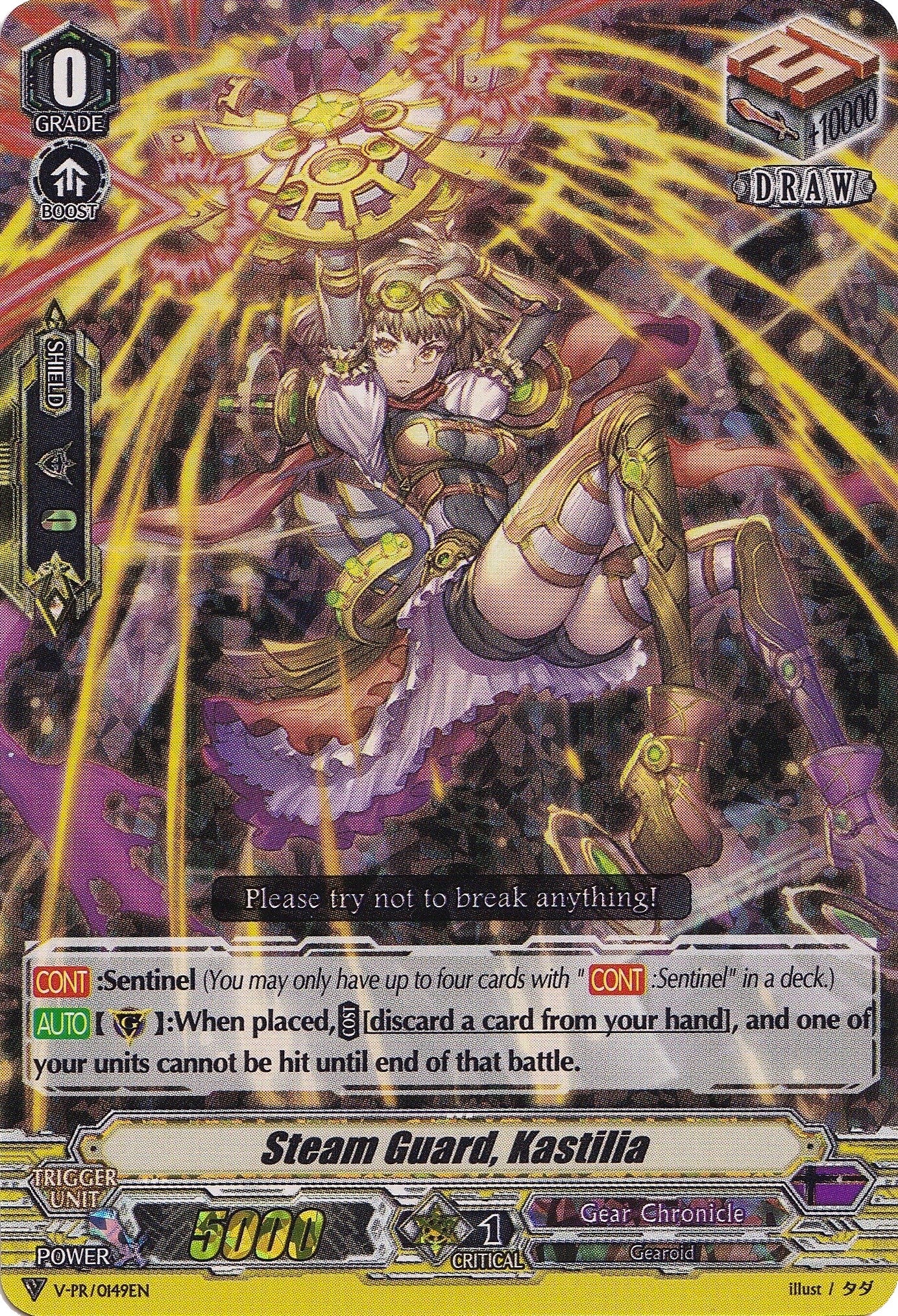 Steam Guard, Kastilia (V-PR/0149EN) [V Promo Cards] | Pegasus Games WI