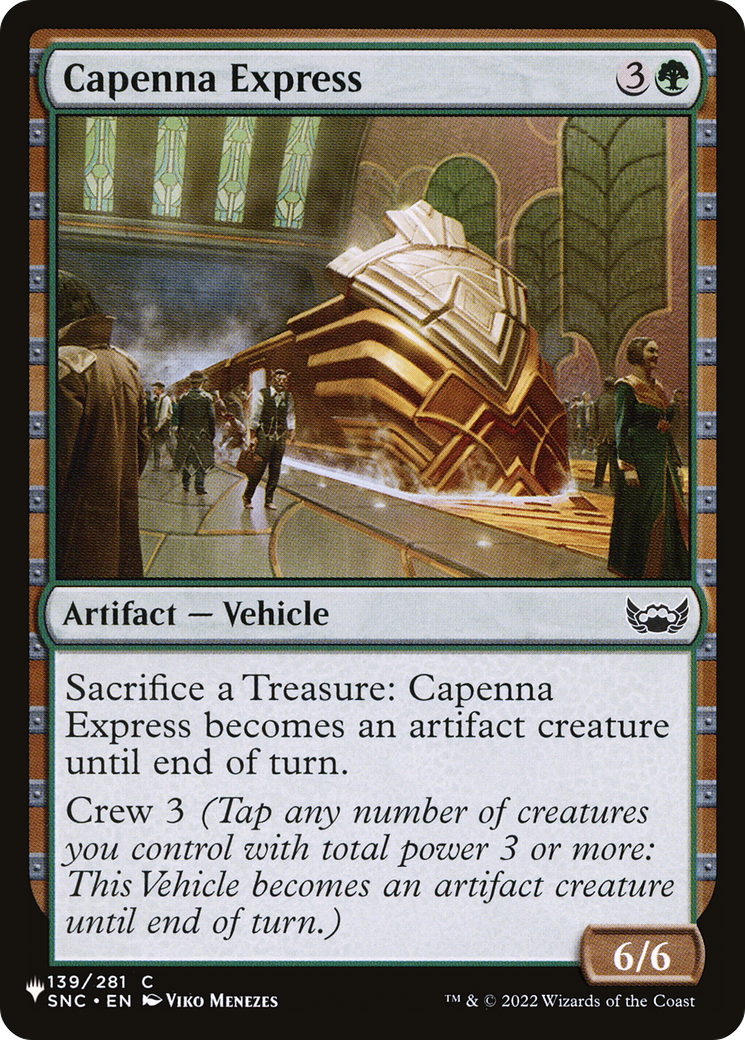 Capenna Express [The List] | Pegasus Games WI