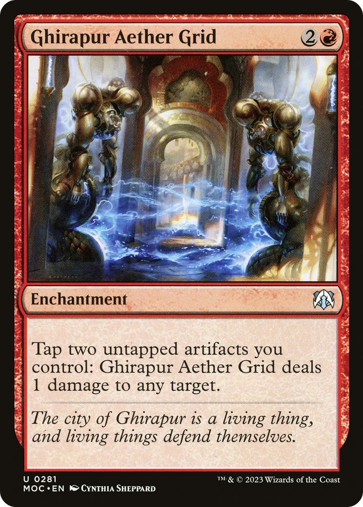 Ghirapur Aether Grid [March of the Machine Commander] | Pegasus Games WI