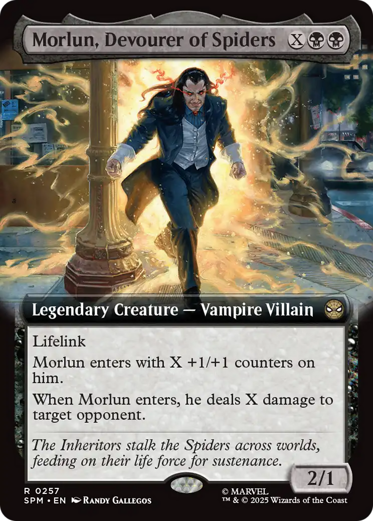 Morlun, Devourer of Spiders (Extended Art) [Marvel's Spider-Man] | Pegasus Games WI