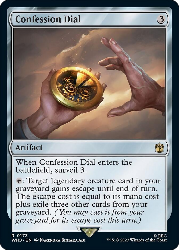 Confession Dial [Doctor Who] | Pegasus Games WI