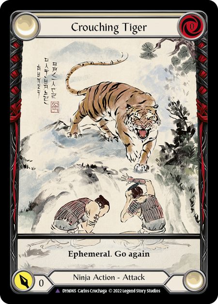 Crouching Tiger (Marvel) [DYN065] (Dynasty)  Cold Foil | Pegasus Games WI
