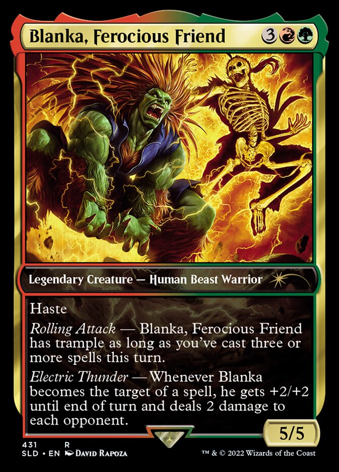 Blanka, Ferocious Friend [Secret Lair Drop Series] | Pegasus Games WI