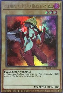 Elemental HERO Burstinatrix [LART-EN041] Ultra Rare | Pegasus Games WI