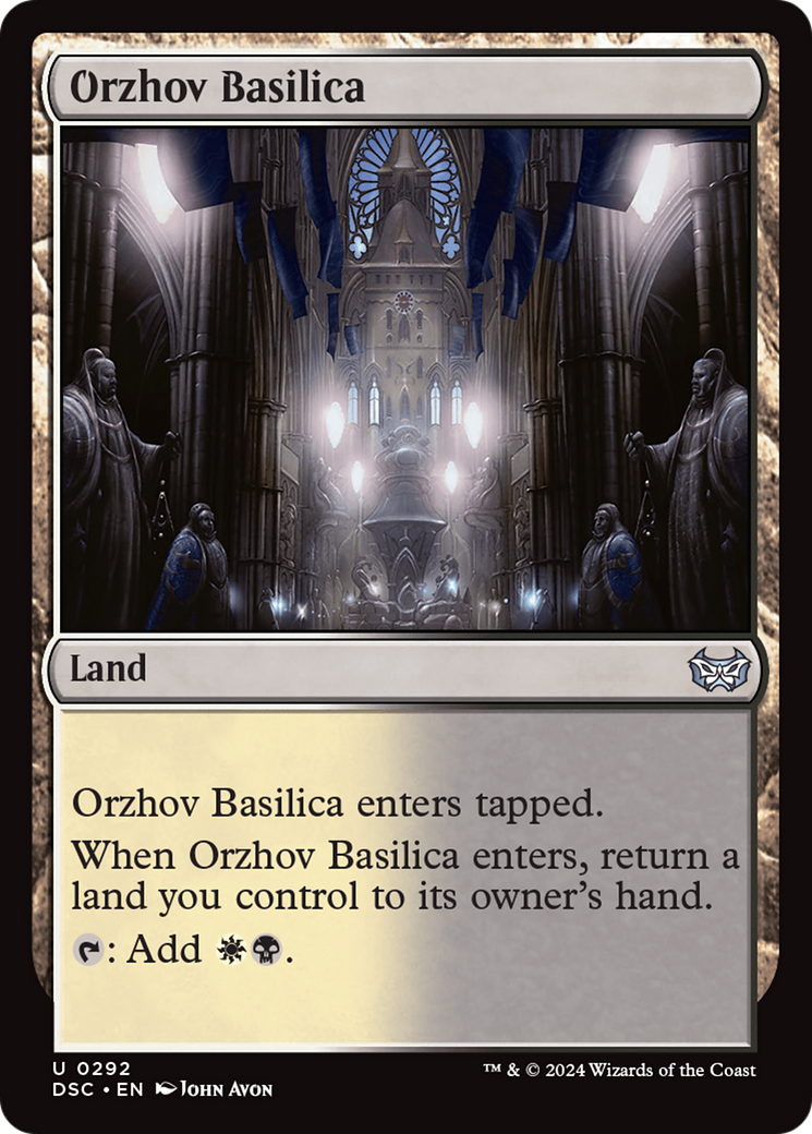 Orzhov Basilica [Duskmourn: House of Horror Commander] | Pegasus Games WI