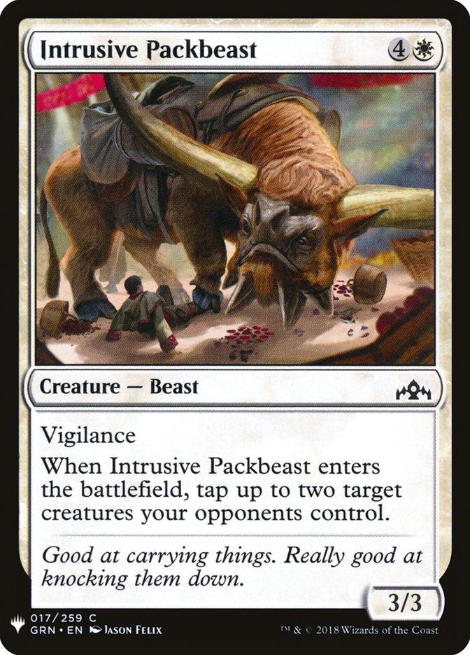 Intrusive Packbeast [Mystery Booster] | Pegasus Games WI