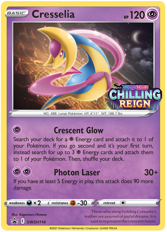Cresselia (SWSH114) [Sword & Shield: Black Star Promos] | Pegasus Games WI