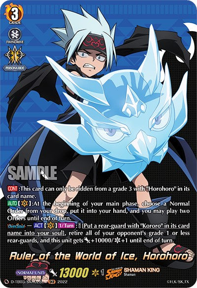 Ruler of the World of Ice, Horohoro (D-TB03/SKR028EN) [Shaman King] | Pegasus Games WI