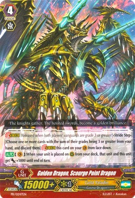 Golden Dragon, Scourge Point Dragon (PR/0247EN) [Promo Cards] | Pegasus Games WI